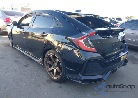 2018 Honda Civic Sport из США, поврежденный, VIN SHHFK7H43JU414380
